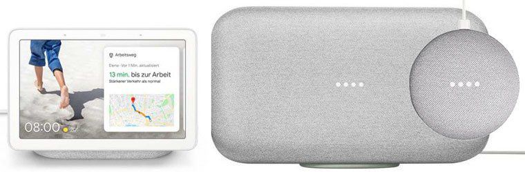 tink: Google Nest Hub Bundles z.B. Doppelpack Google Nest Hub für 149,95€ (statt 195€)