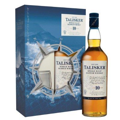 Abgelaufen! Talisker Single Malt Whisky 10 Jahre 0,7 Liter inkl. 2 Gläsern für 28,31€ (statt 38€)