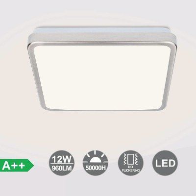 Abgelaufen! VINGO LED Deckenlampe mit 12W in Warmweiß IP44 wasserdicht für 6,99€ (statt 14€)   auf alle Modelle