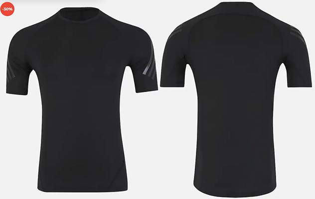 adidas Alphaskin Tech 3 Streifen Trainingsshirt für 29,67€ (statt 35€)