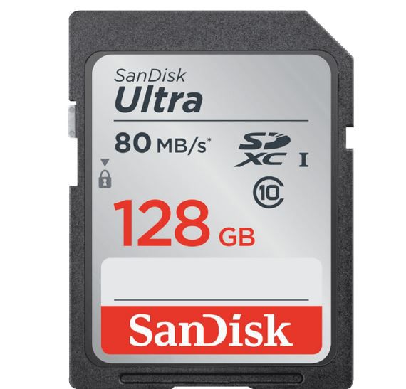 Media Markt Foto Late Night: z.B. SANDISK Ultra SDXC Speicherkarte 128 GB  für 18€ (statt 29€)