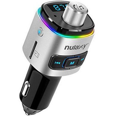 Nulaxy VE0114   Bluetooth FM Transmitter mit QC 3.0 für 10,79€ (statt 18€)
