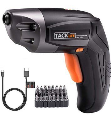 Abgelaufen! Tacklife SDP70DC Mini Akkuschrauber mit 33 Bits für 9,99€ (statt 24€)