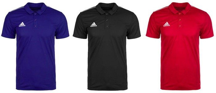 adidas Performance Core 18 Poloshirts für je 14,95€