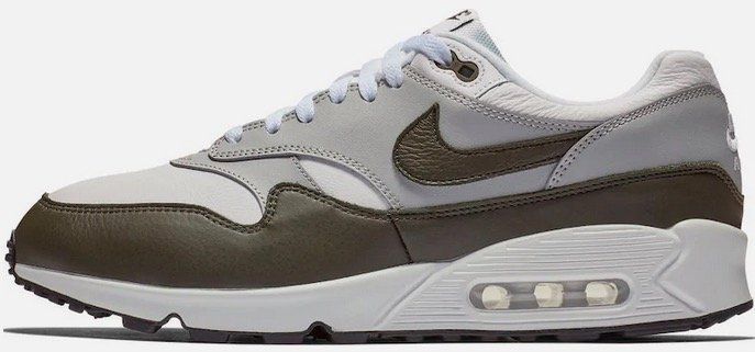 Nike Sneaker Air Max 90/1 in Grau Schwarz Weiß für 90,99€ (statt 136€)