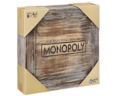 Monopoly Hasbro Holz Sonderedition (Retroausgabe für Sammler) für 29,74€ (statt 42€)