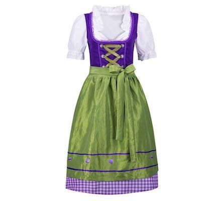 Takko: Damen Dirndl inkl. Schürze + Bluse ab 14,99€