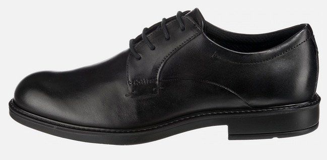 ECCO Herren Leder Schnürschuh in Schwarz in allen Größen für 44,19€ (statt 81€)