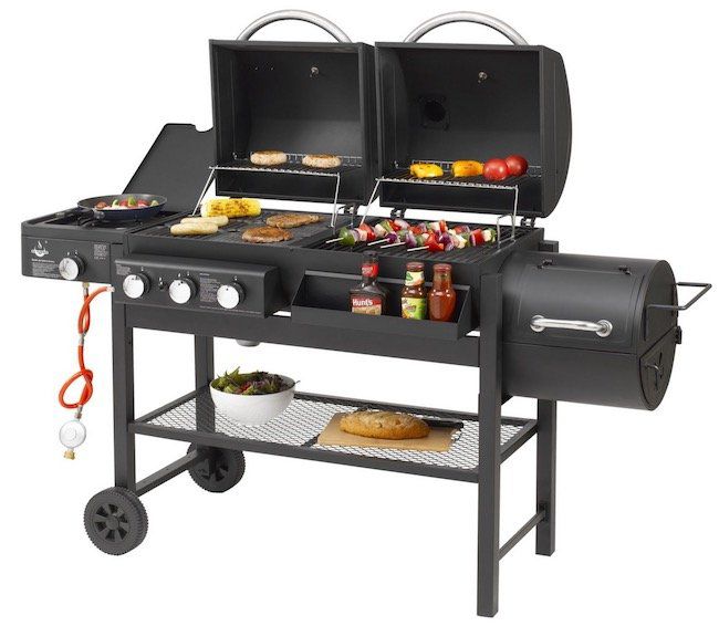 El Fuego Sierra 3in1 Kombigrill (Gas, Kohle, Smoker) für 276,94€ (statt 349€)