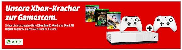 MediaMarkt Xbox Aktion   verschiedene Xboxen kaufen und Controller geschenkt