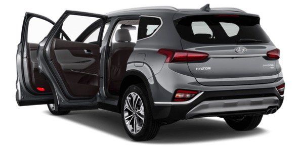 Gewerbe Leasing: Hyundai Santa Fe 2.4 GDI Premium mit 4WD und 185PS ab 198€ netto mtl.   LF 0,48