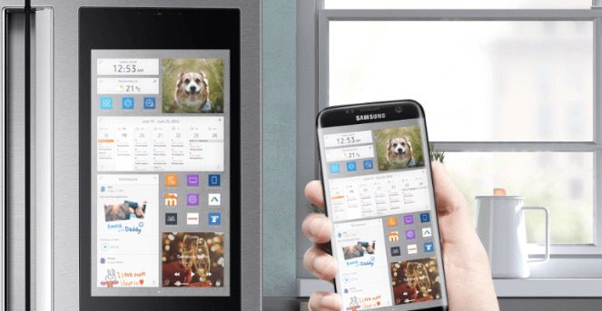 Samsung Edelstahl Side by Side Kühlschrank mit Display, Apps und Streaming für 2.299€ (statt 2.159€) + 500€ MM Gutschein