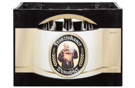 Franziskaner Hefeweissbier Hell 20x 0,5 Liter in der Kiste für 10€ (statt 17,20€)