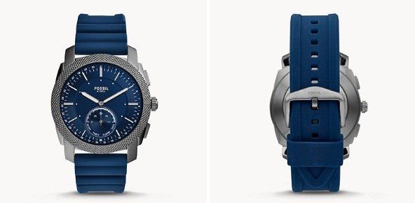 Fossil Hybrid Smartwatch Machine mit Silikon Armband für 100,30€ (statt 112€)