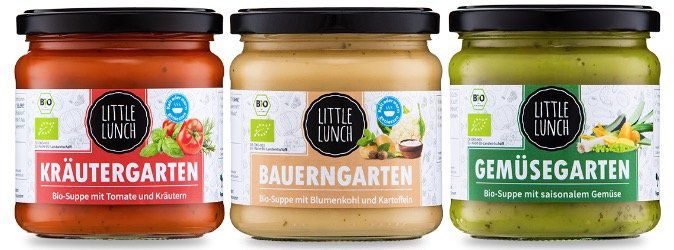 Little Lunch: 6 Sommersuppen im Probierpaket für 14,35€ (statt 18€)   bei 2 Paketen keine VSK