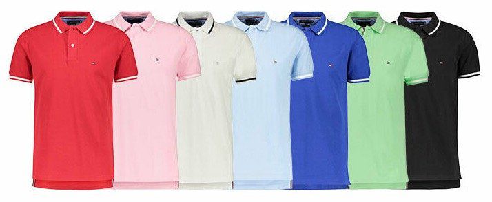 Tommy Hilfiger Herren Poloshirts in Regular Fit für je 39,90€