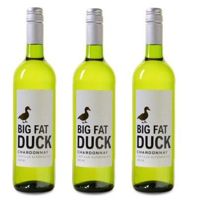 6 Flaschen Castillo Alfonso XIII   Big Fat Duck Chardonnay für 23,97€