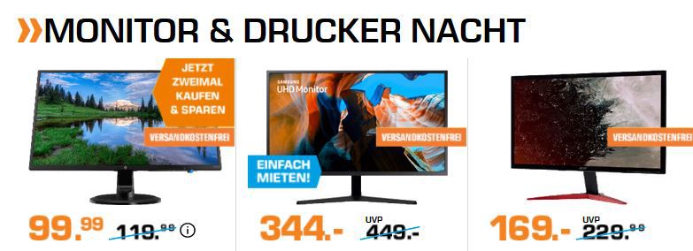 Saturn Monitor & Drucker Late Night: z.B. TOMTOM Via 62 Navi für 119€ (statt 142€)