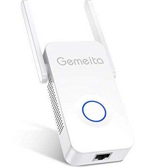 Gemeita WLAN Repeater 300 Mbit/s mit Dual Antenne kompatibel mit allen gängigen Routern für 13,99€ (statt 20€)