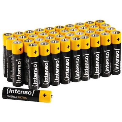 40er Shrink Pack Intenso Energy Ultra AAA Micro Batterien für 6,99€ (statt 10€)