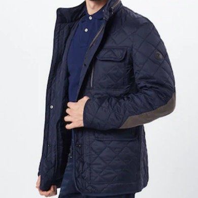 JOOP! Steppjacke in Dunkelblau von S bis M für 134,25€ (statt 300€)