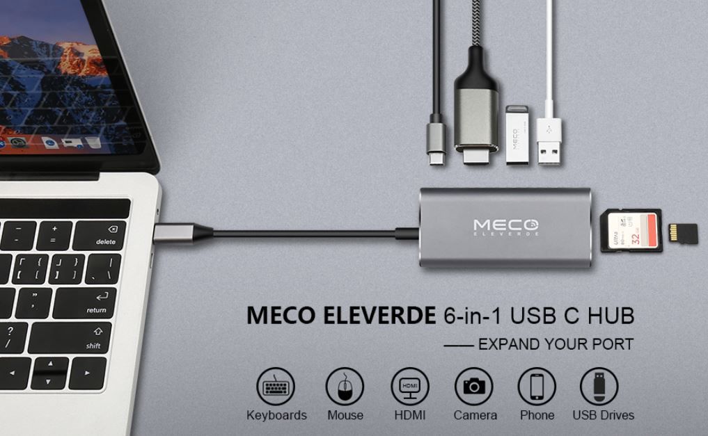 Meco Eleverde mobiler USB 3 Schnittstellenadapter für 11,60€ (statt 29€)