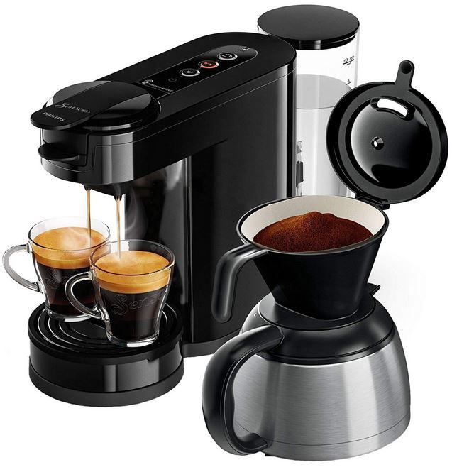 Philips 6592/60 Senseo Switch Pad und Filterkaffeemaschine für 71,99€ (statt 88€)