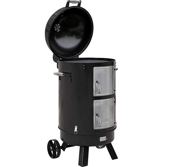 EL FUEGO AY 529 Staunton Kohlegrill u. Smoker für 116,80€ (statt 190€)