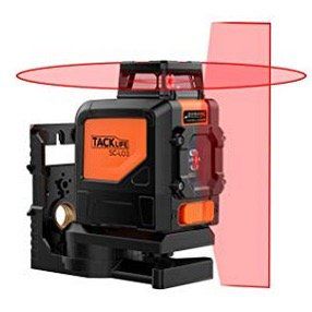 Tacklife SC L03 Kreuzlinien Laser mit Messbereich 30M und Neigungsfunktion für 55,99€ (statt 86€)