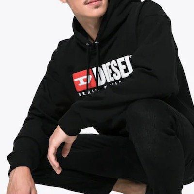 Diesel Herren Hoodie S Division Sweatshirt für 48,55€ (statt 72€)