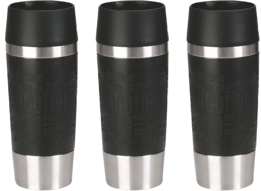 Vorbei: 3 x Emsa Travel Mug je 0,36L für zusammen 20€ (statt 42€)