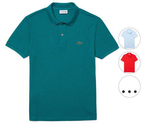 Lacoste Petit Piqué Poloshirt in Slim Fit für 45,90€ (statt 68€)