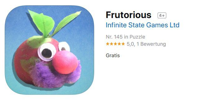 iOS: Frutorious kostenlos (statt 2,99€)