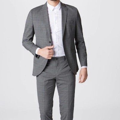 Jack & Jones Anzug Jprkingsburg in Grau für 67,05€