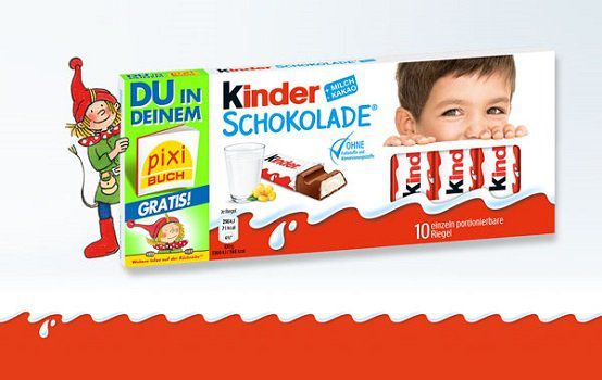 Beim Kauf Einer Kinder Schokolade Aktionspackung Kostenlos Ein Pixi Buch Erhalten