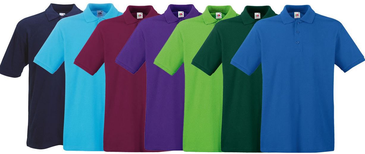 Fruit of the Loom Herren Poloshirts für je 8,95€ (statt 15€)