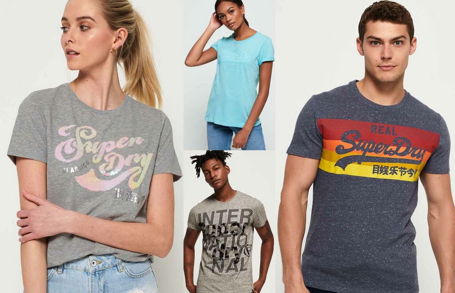 Superdry Damen & Herren T Shirts bis 3XL für je 13,95€ (statt 21€)