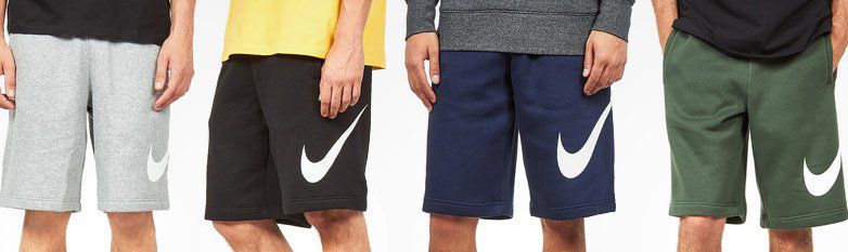 Nike Club Shorts in 4 Farben für je 24,96€ (statt 30€)