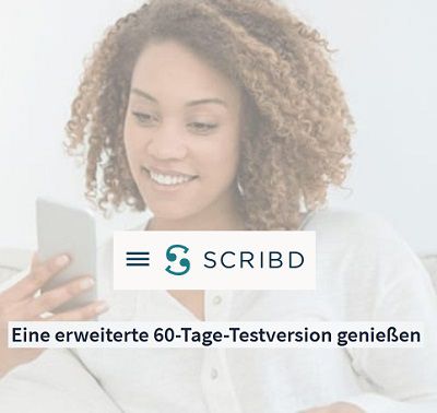 Scribd: 2 Monate gratis (statt 22€) u.a. eBooks und Zeitschriften lesen