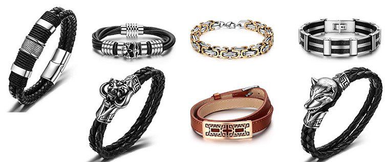 Notting Hill Herrenarmbänder mit Staffelrabatt z.B. 2 Stück für 10,98€