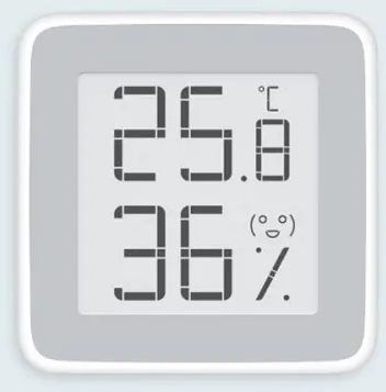 Xiaomi MHO C201   digitales Thermo  & Hygrometer mit E Ink Display für 8,71€
