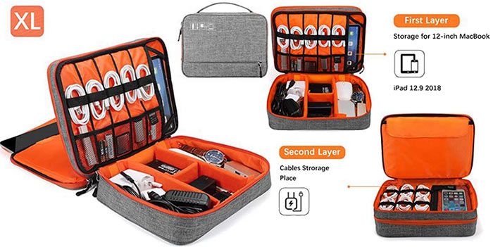 Abgelaufen! XL Kabel Organizer mit 2 Schichten für 12,09€ (statt 22€)