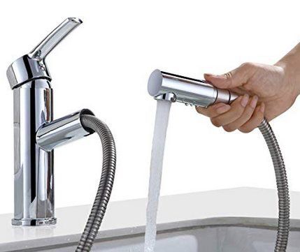 Homelody LJH3338AD   Wasserhahn mit ausziehbarer Brause für 30,99€ (statt 50€)