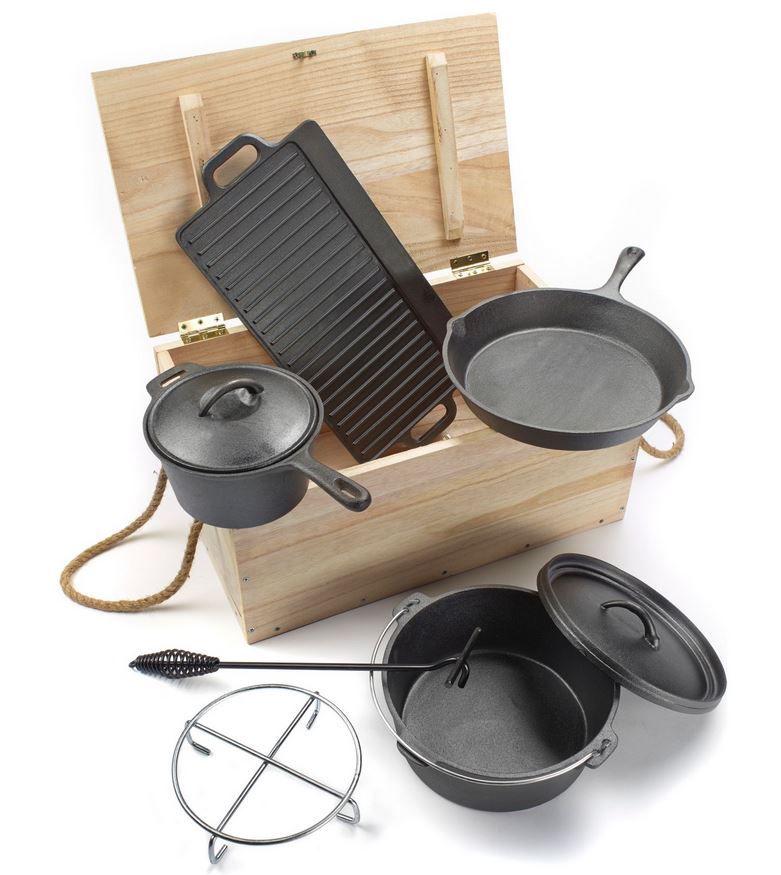 El Fuego AY 466 Dutch Oven Set 7 teilig für 54,94€ (statt 65€)