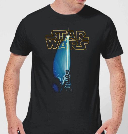 Star Wars Lichtschwert Herren T Shirt bis 5XL (!) für 10,99€ (statt 19€)