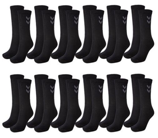 12er Pack hummel Basic Sportsocken für 17,49€