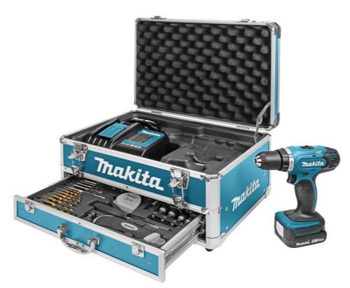 Makita DDF343SYX3 Akku Bohrschrauber mit viel Zubehör für 175,90€ (statt 212€)