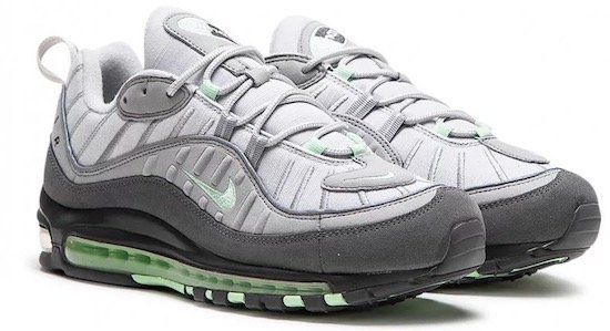 Nike Air Max 98 Sneaker in Grau/Mint für 86,17€ (statt 117€)