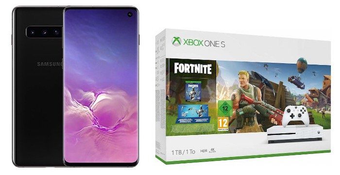 Samsung Galaxy S10 + Xbox One S 1TB Fortnite Bundle für 49€ + Vodafone Flat mit 10GB LTE für 31,99€ mtl.