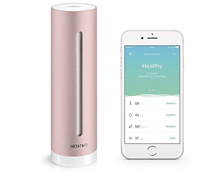 Netatmo Healthy Home Coach Luftqualitätsmesser für 65,90€ (statt 80€)